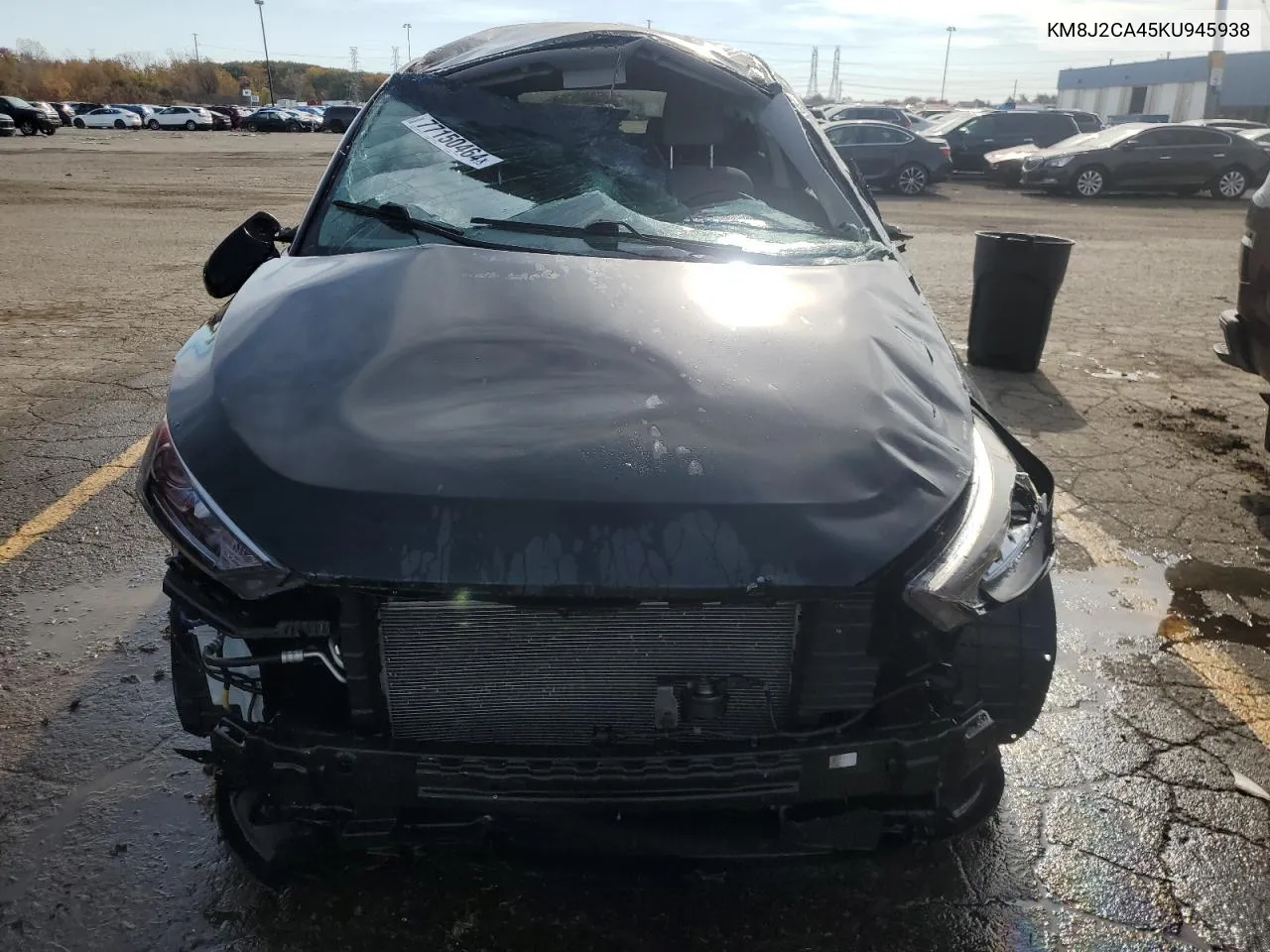 2019 Hyundai Tucson Se VIN: KM8J2CA45KU945938 Lot: 77150464