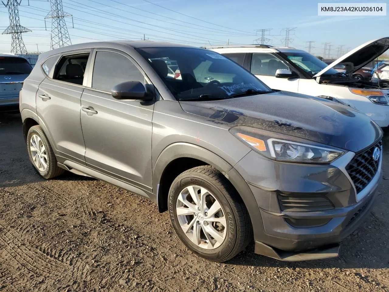 KM8J23A42KU036104 2019 Hyundai Tucson Se