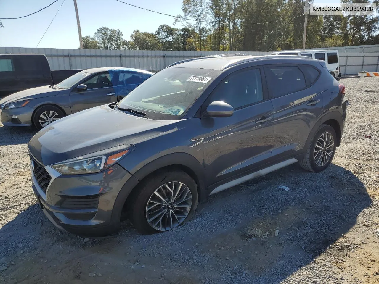 2019 Hyundai Tucson Limited VIN: KM8J3CAL2KU899828 Lot: 77266804