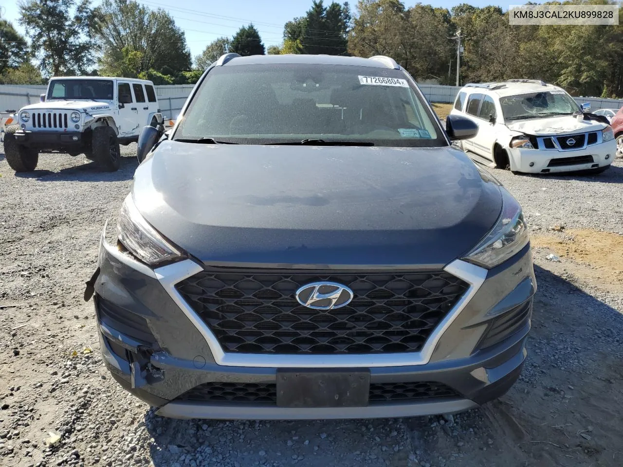 2019 Hyundai Tucson Limited VIN: KM8J3CAL2KU899828 Lot: 77266804