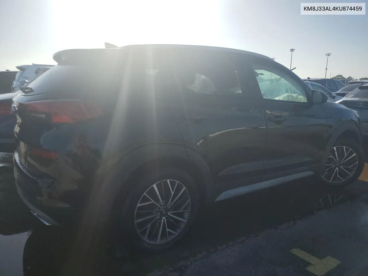 2019 Hyundai Tucson Limited VIN: KM8J33AL4KU874459 Lot: 77340674