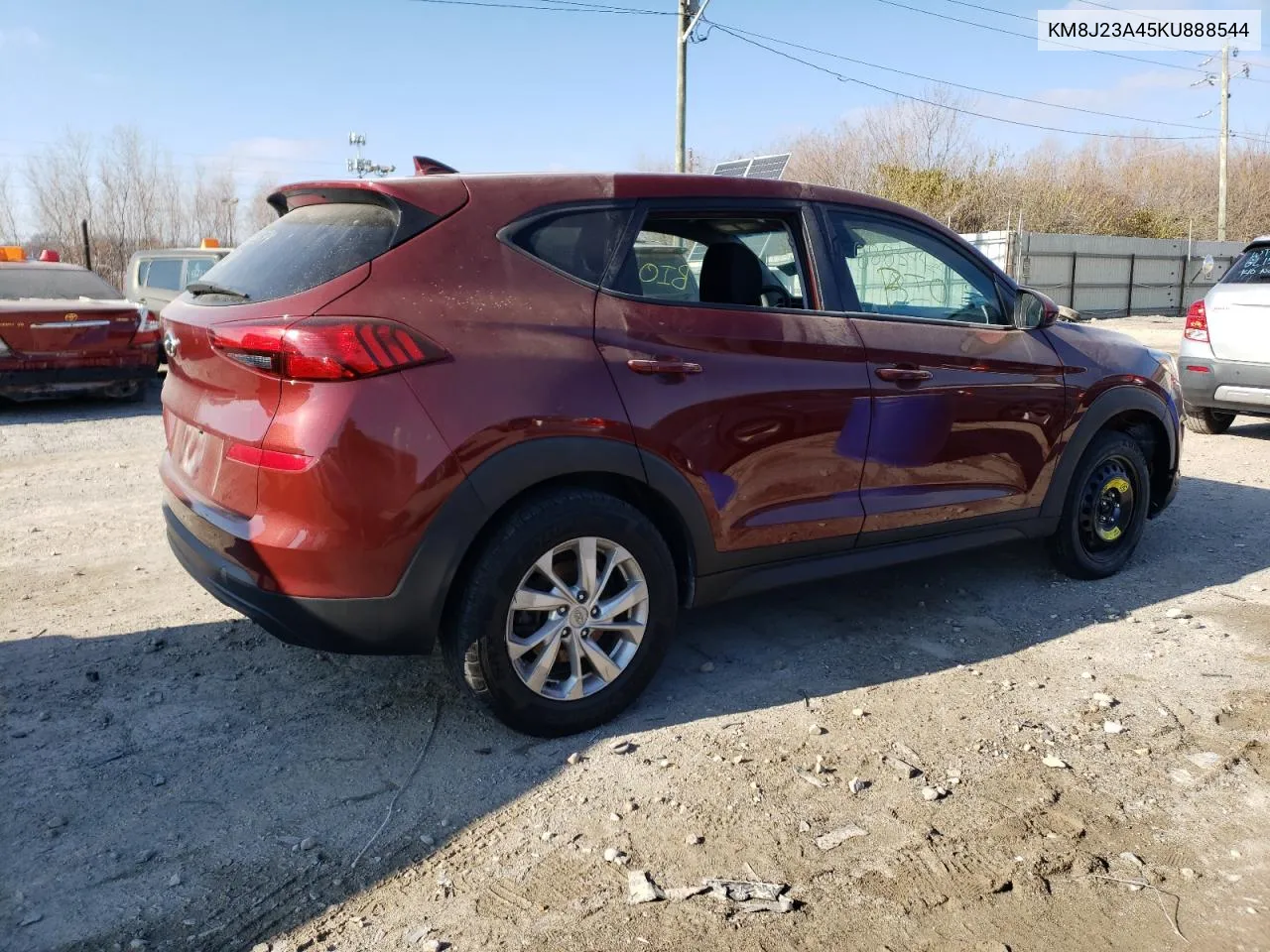 2019 Hyundai Tucson Se VIN: KM8J23A45KU888544 Lot: 77520583