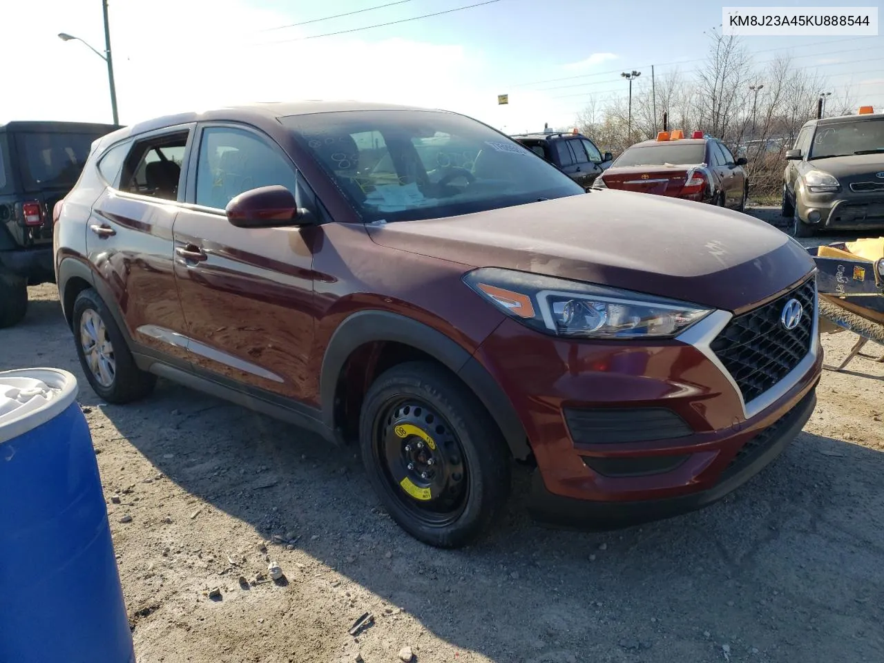 2019 Hyundai Tucson Se VIN: KM8J23A45KU888544 Lot: 77520583