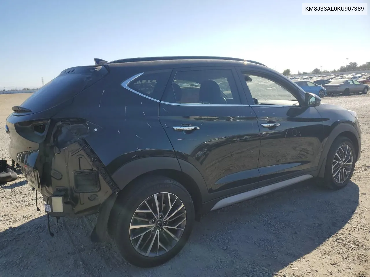 2019 Hyundai Tucson Limited VIN: KM8J33AL0KU907389 Lot: 77690844