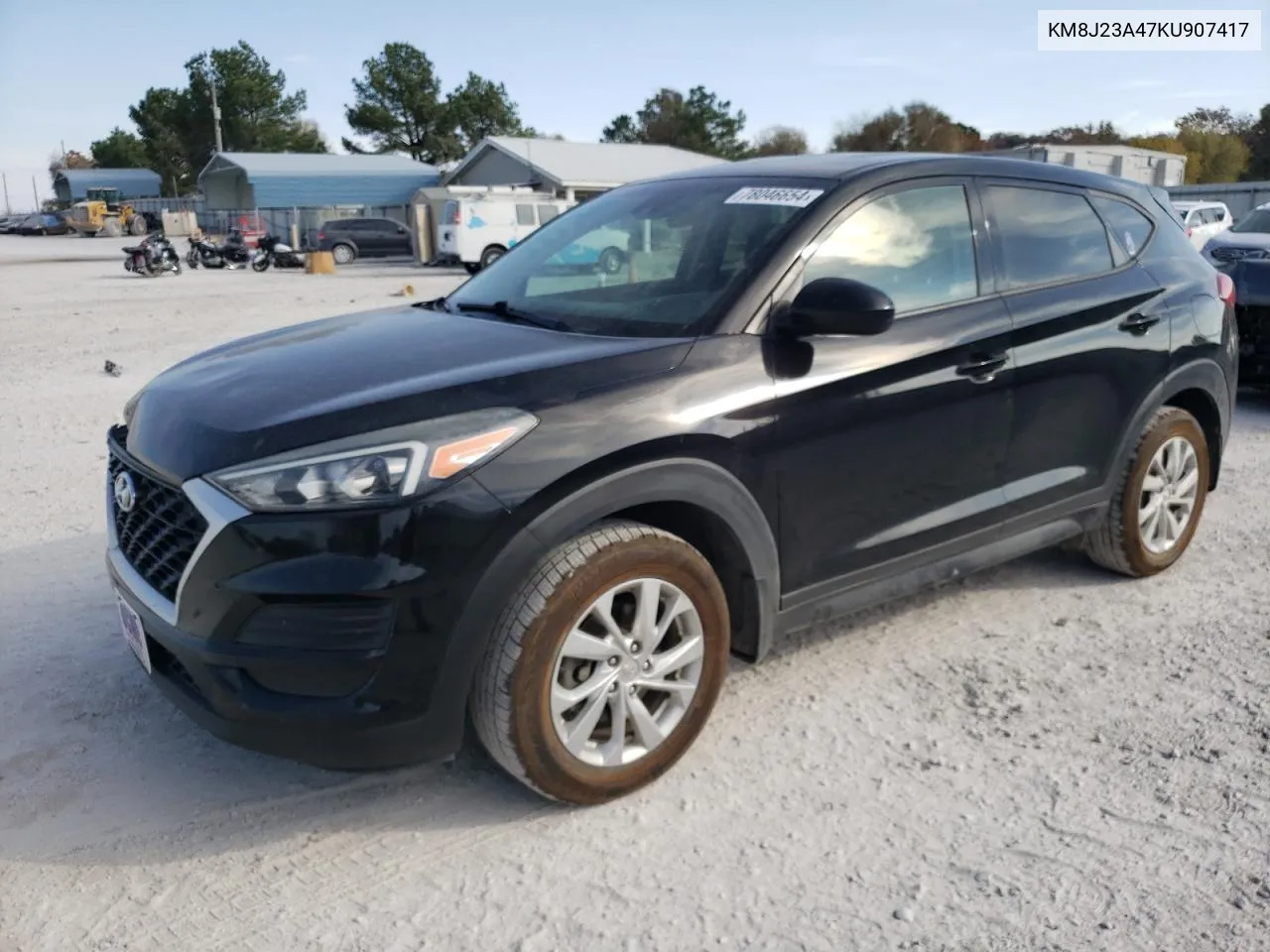 2019 Hyundai Tucson Se VIN: KM8J23A47KU907417 Lot: 78046654