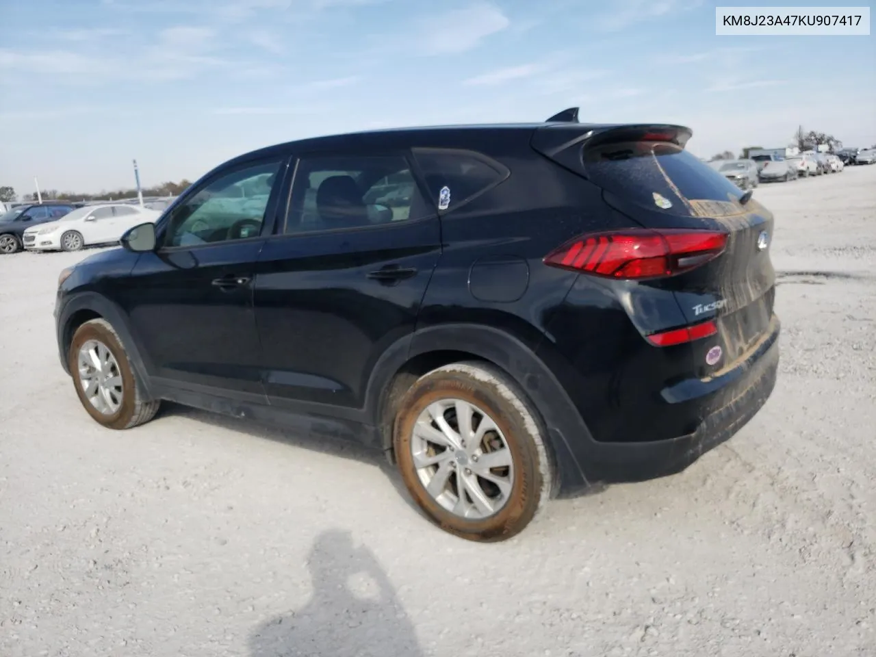 2019 Hyundai Tucson Se VIN: KM8J23A47KU907417 Lot: 78046654