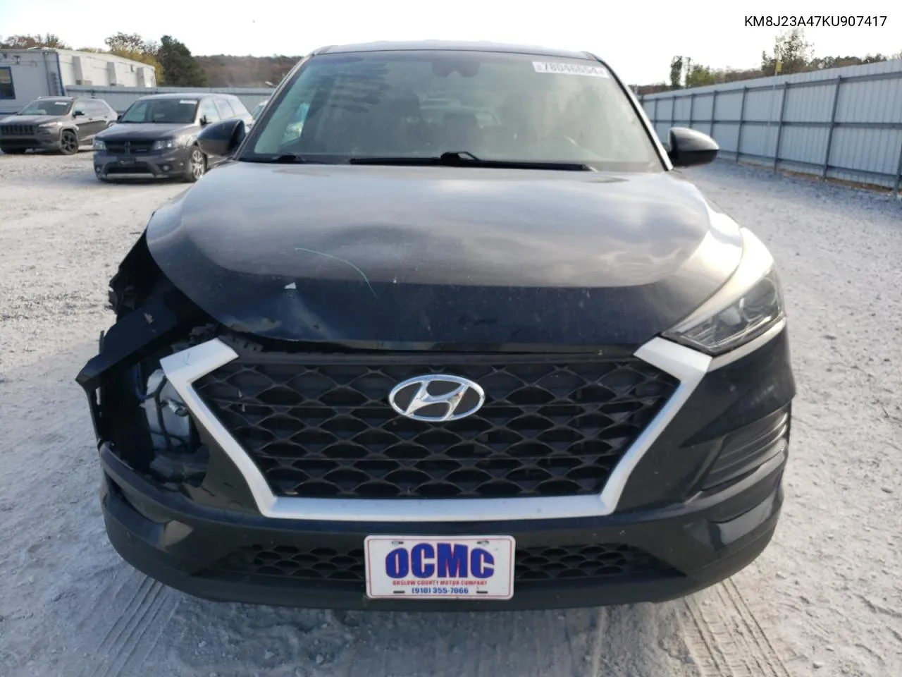 2019 Hyundai Tucson Se VIN: KM8J23A47KU907417 Lot: 78046654