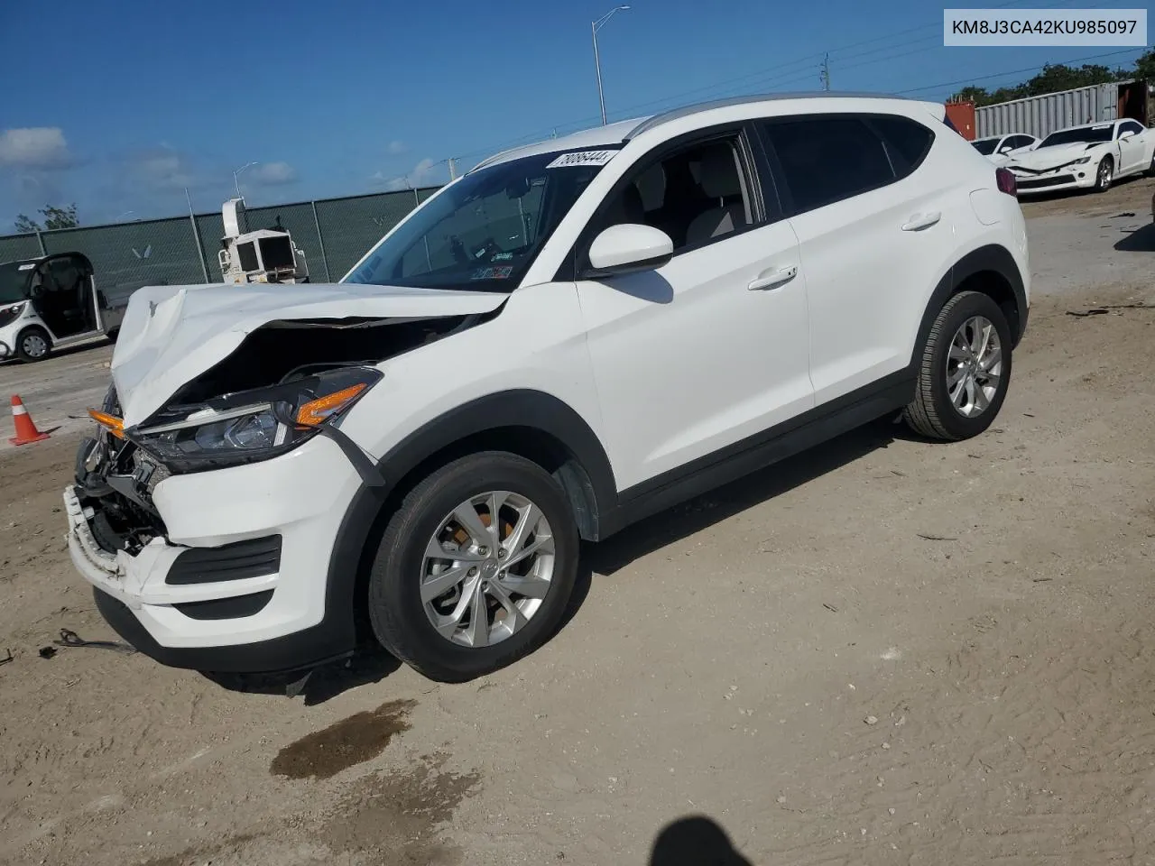 2019 Hyundai Tucson Limited VIN: KM8J3CA42KU985097 Lot: 78086444