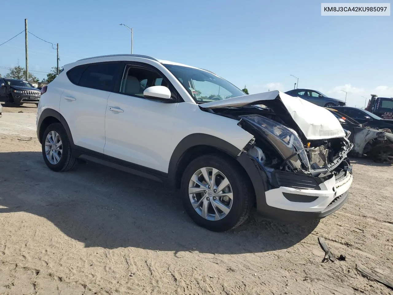 2019 Hyundai Tucson Limited VIN: KM8J3CA42KU985097 Lot: 78086444