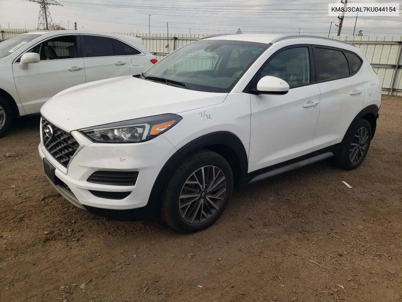 2019 Hyundai Tucson Limited VIN: KM8J3CAL7KU044154 Lot: 78255574