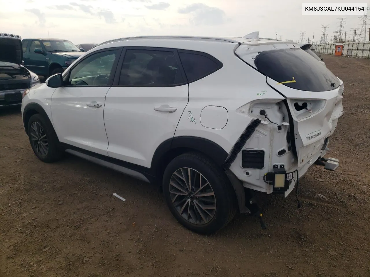 2019 Hyundai Tucson Limited VIN: KM8J3CAL7KU044154 Lot: 78255574