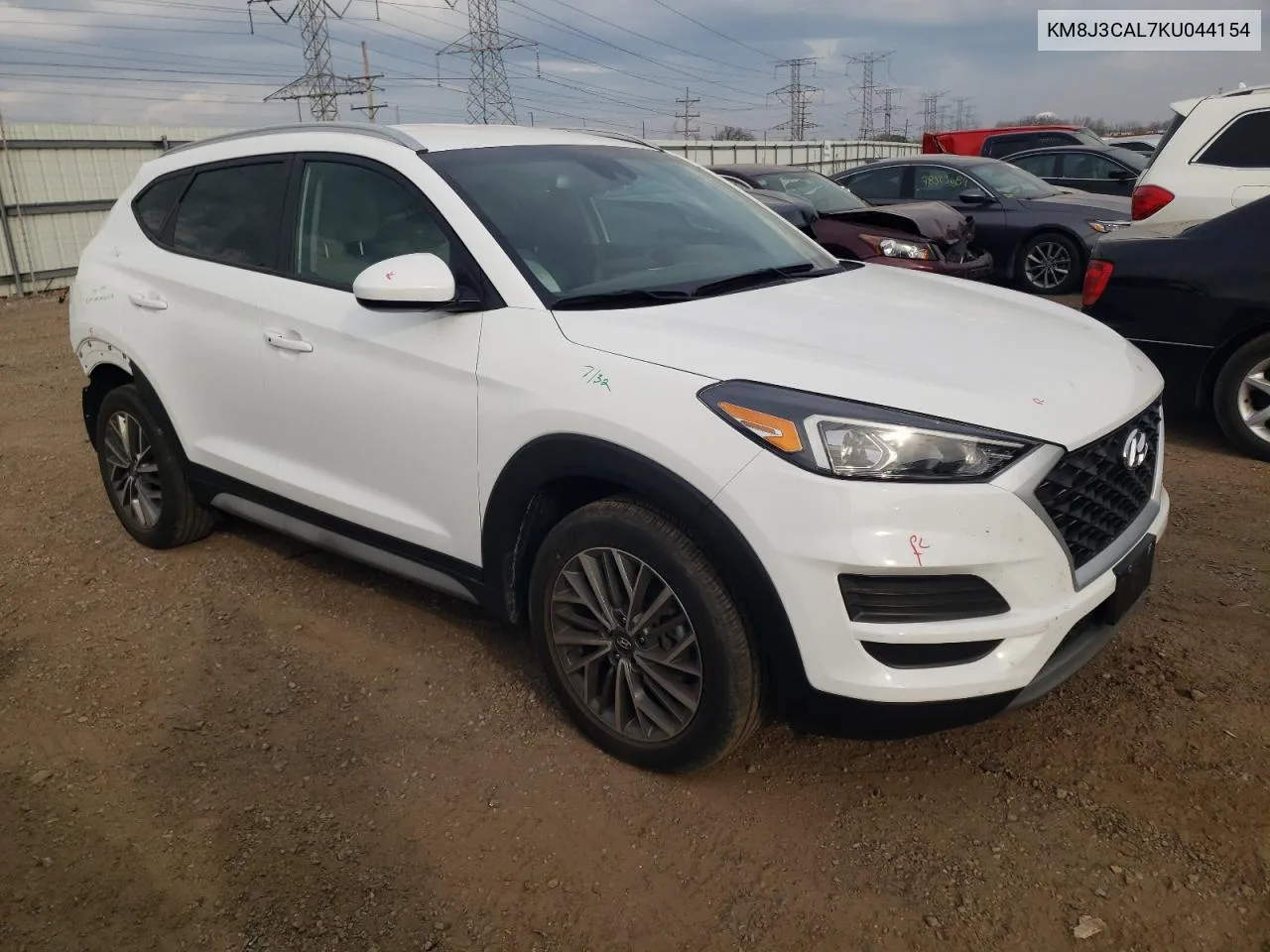 2019 Hyundai Tucson Limited VIN: KM8J3CAL7KU044154 Lot: 78255574