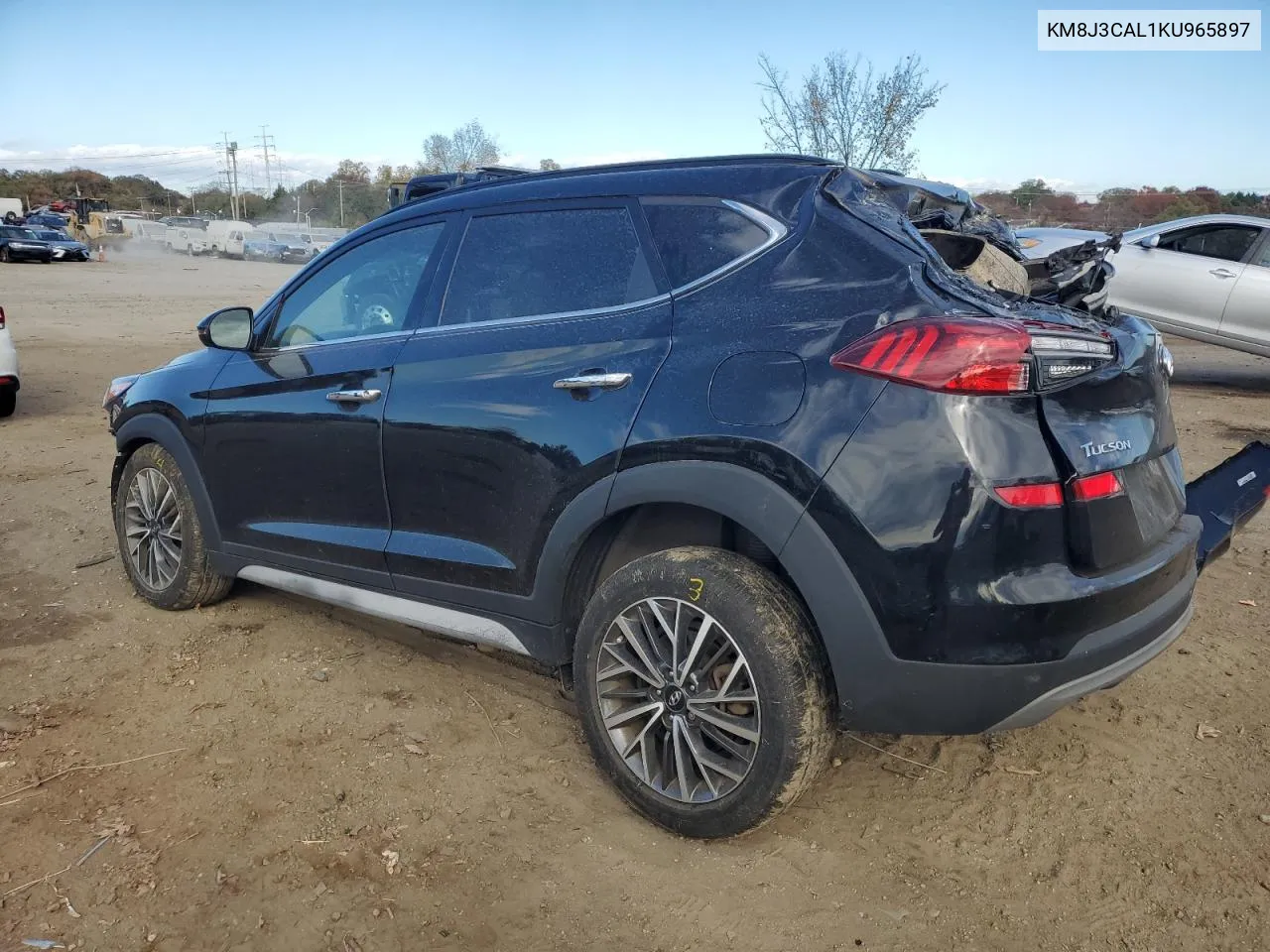 2019 Hyundai Tucson Limited VIN: KM8J3CAL1KU965897 Lot: 78626394