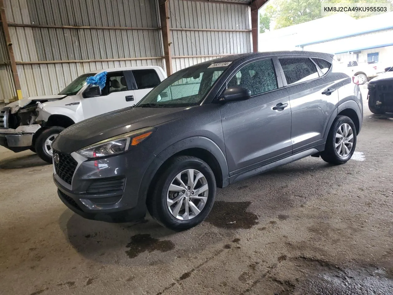 2019 Hyundai Tucson Se VIN: KM8J2CA49KU955503 Lot: 78831134