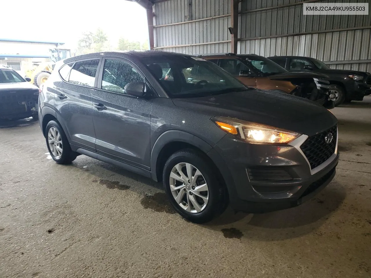 2019 Hyundai Tucson Se VIN: KM8J2CA49KU955503 Lot: 78831134