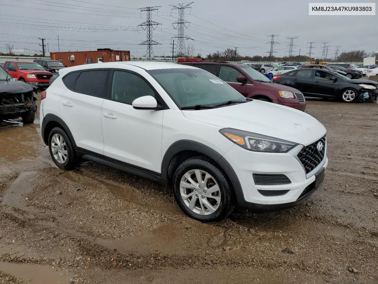 2019 Hyundai Tucson Se VIN: KM8J23A47KU983803 Lot: 79198054