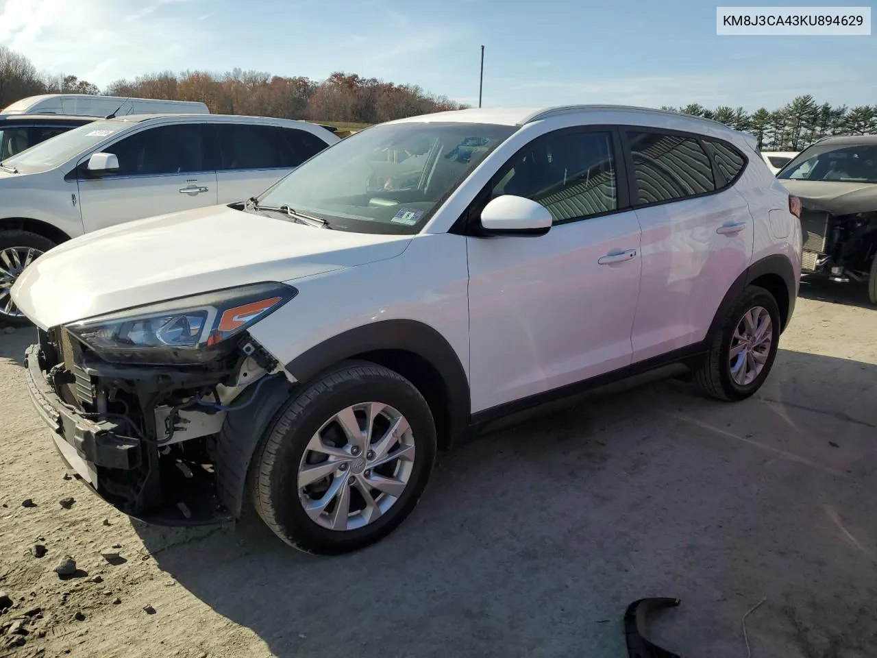 2019 Hyundai Tucson Limited VIN: KM8J3CA43KU894629 Lot: 79288554