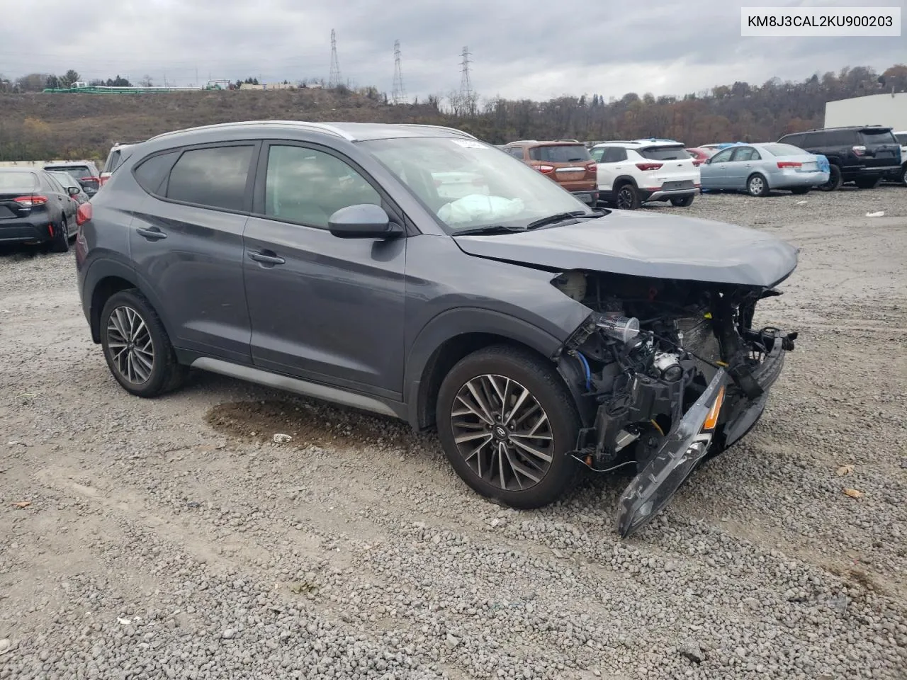 2019 Hyundai Tucson Limited VIN: KM8J3CAL2KU900203 Lot: 79352484