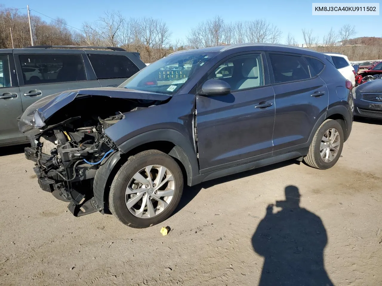 2019 Hyundai Tucson Limited VIN: KM8J3CA40KU911502 Lot: 79434754