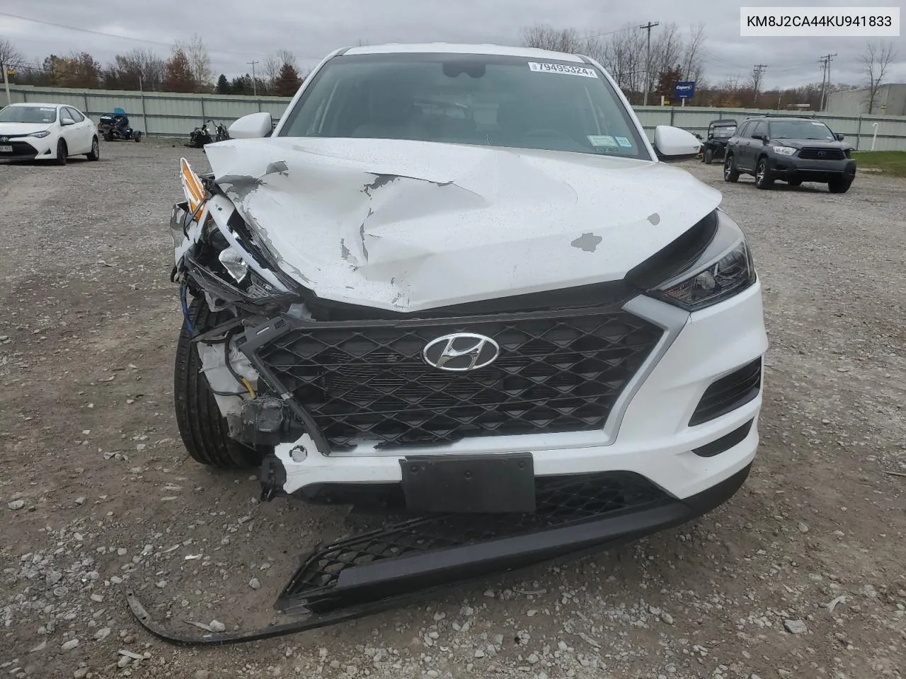 2019 Hyundai Tucson Se VIN: KM8J2CA44KU941833 Lot: 79495324