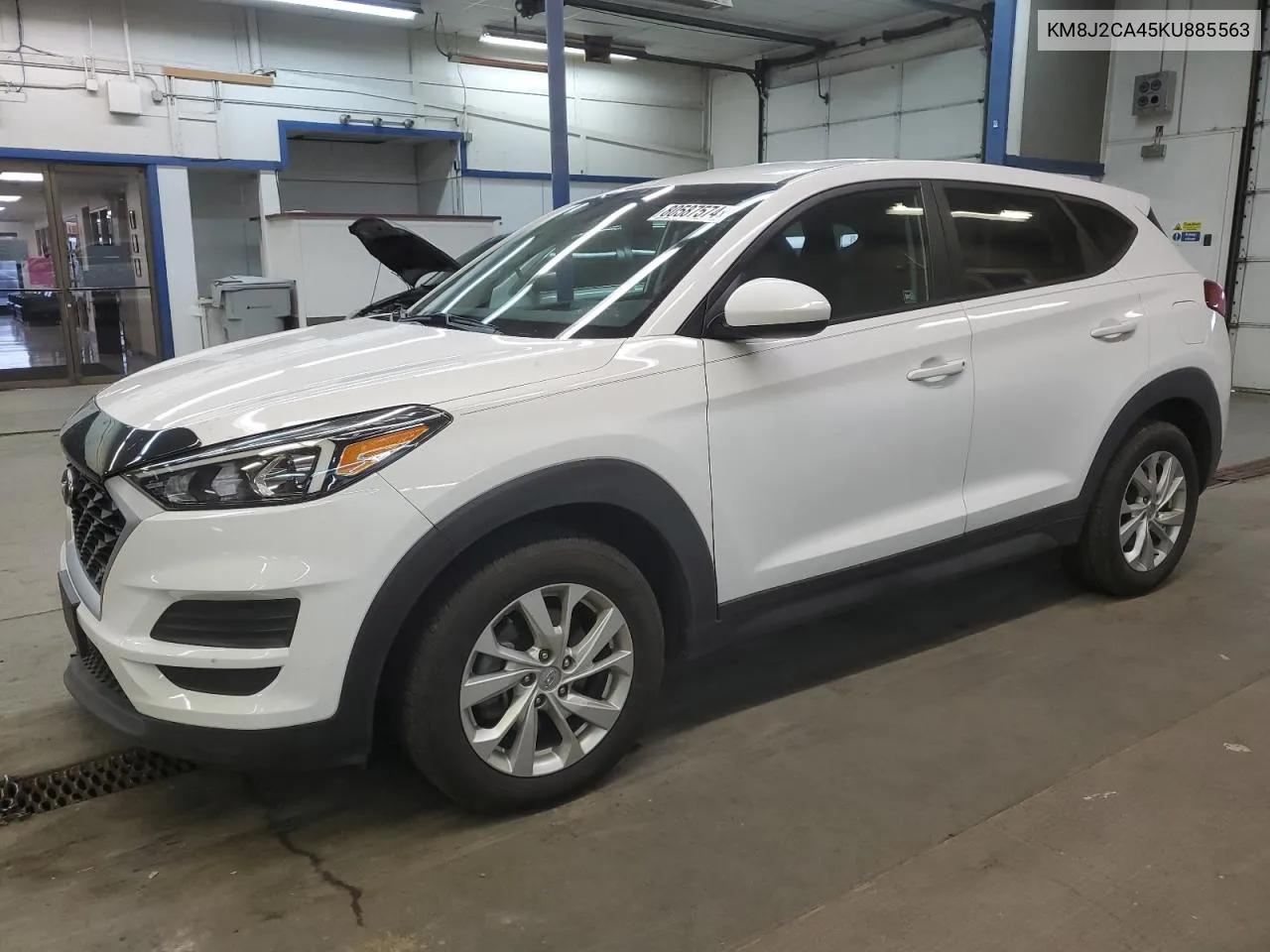 2019 Hyundai Tucson Se VIN: KM8J2CA45KU885563 Lot: 80587574