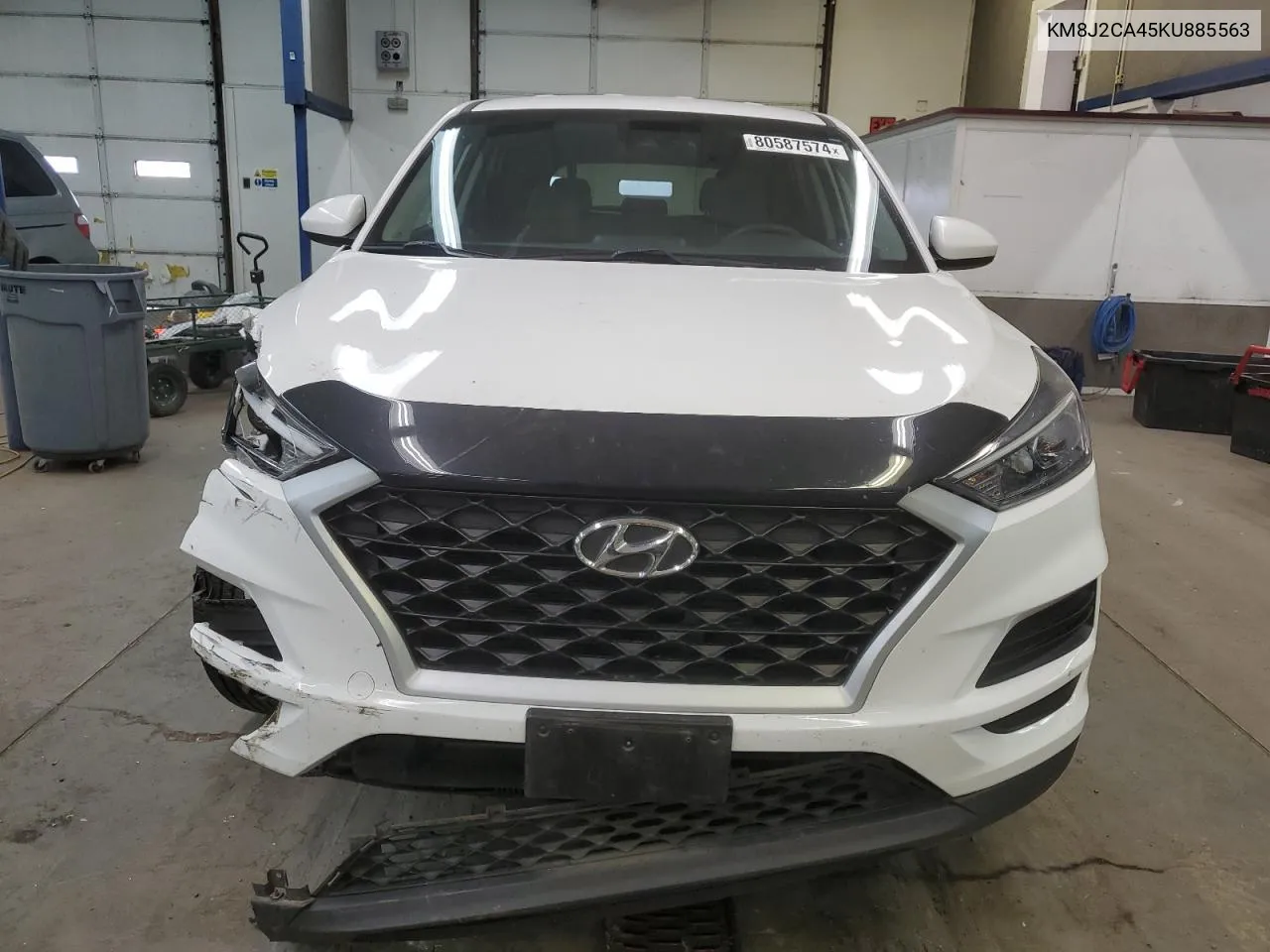 2019 Hyundai Tucson Se VIN: KM8J2CA45KU885563 Lot: 80587574