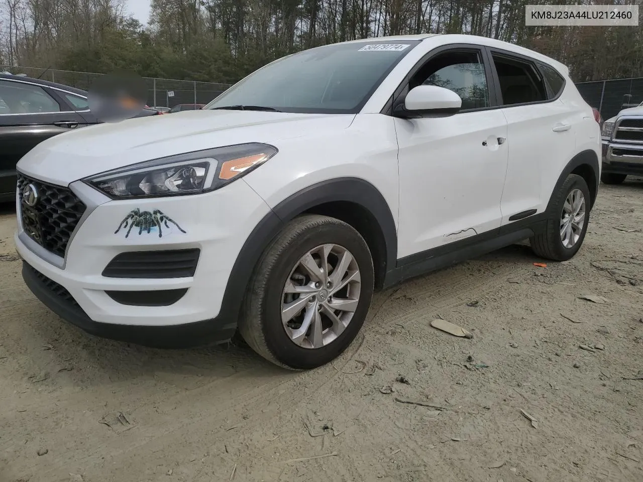 KM8J23A44LU212460 2020 Hyundai Tucson Se