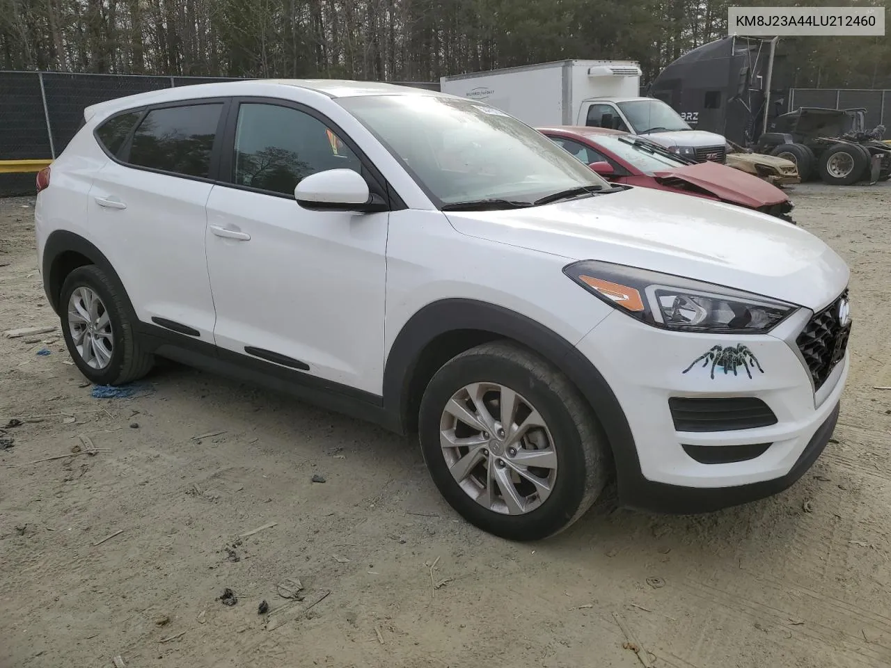 2020 Hyundai Tucson Se VIN: KM8J23A44LU212460 Lot: 50479774