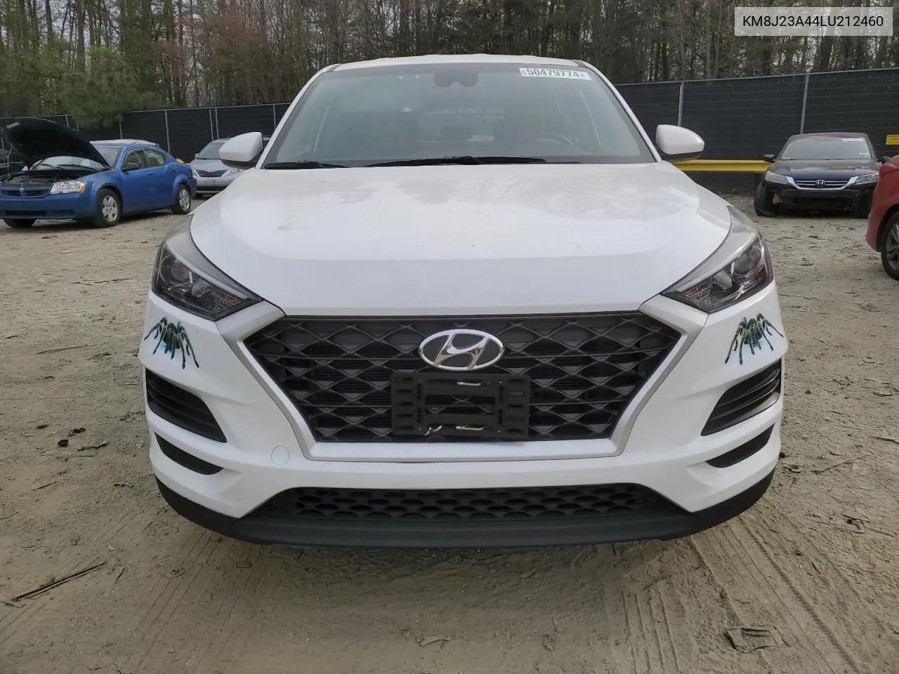 2020 Hyundai Tucson Se VIN: KM8J23A44LU212460 Lot: 50479774