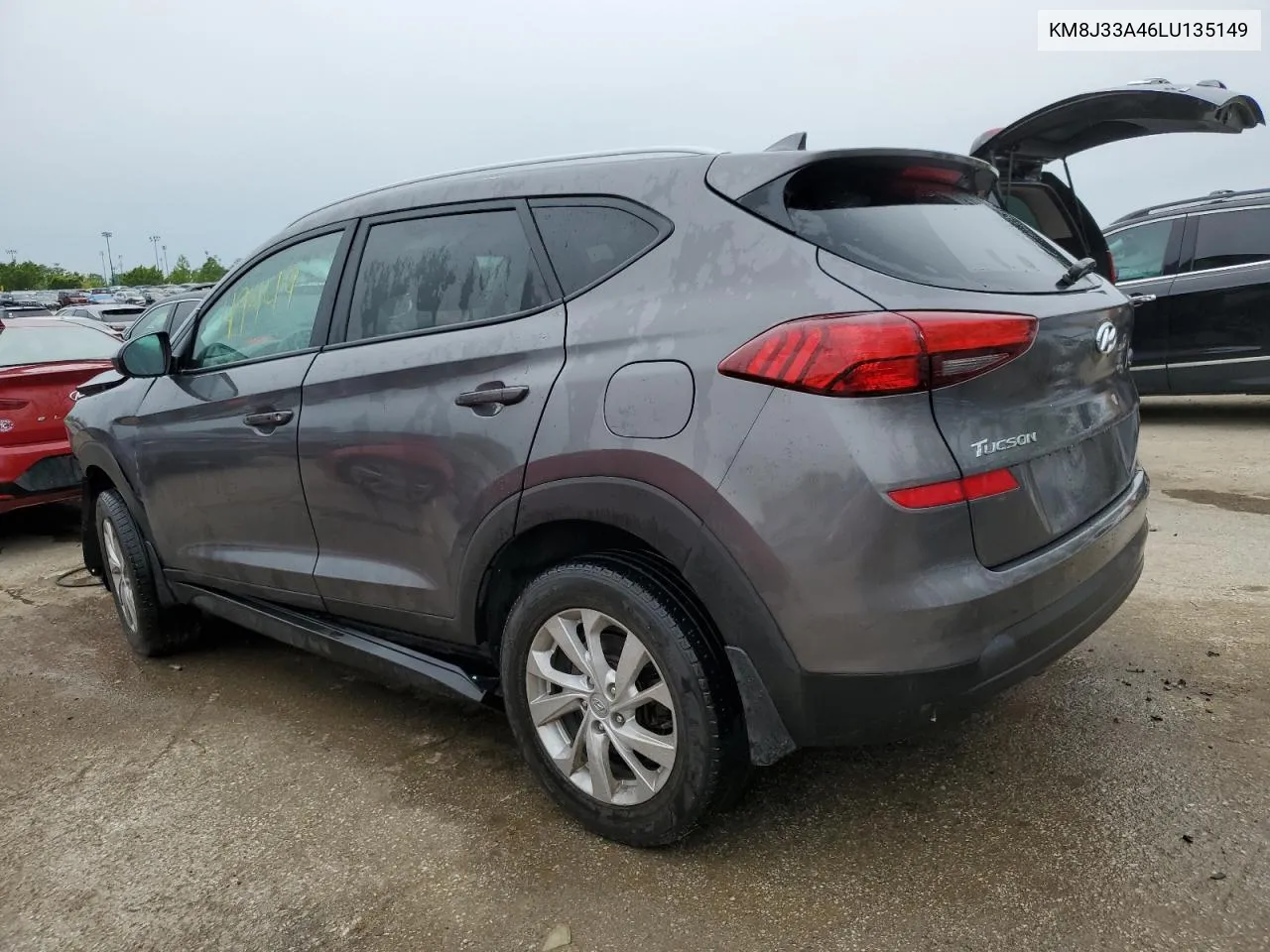 2020 Hyundai Tucson Limited VIN: KM8J33A46LU135149 Lot: 52535714