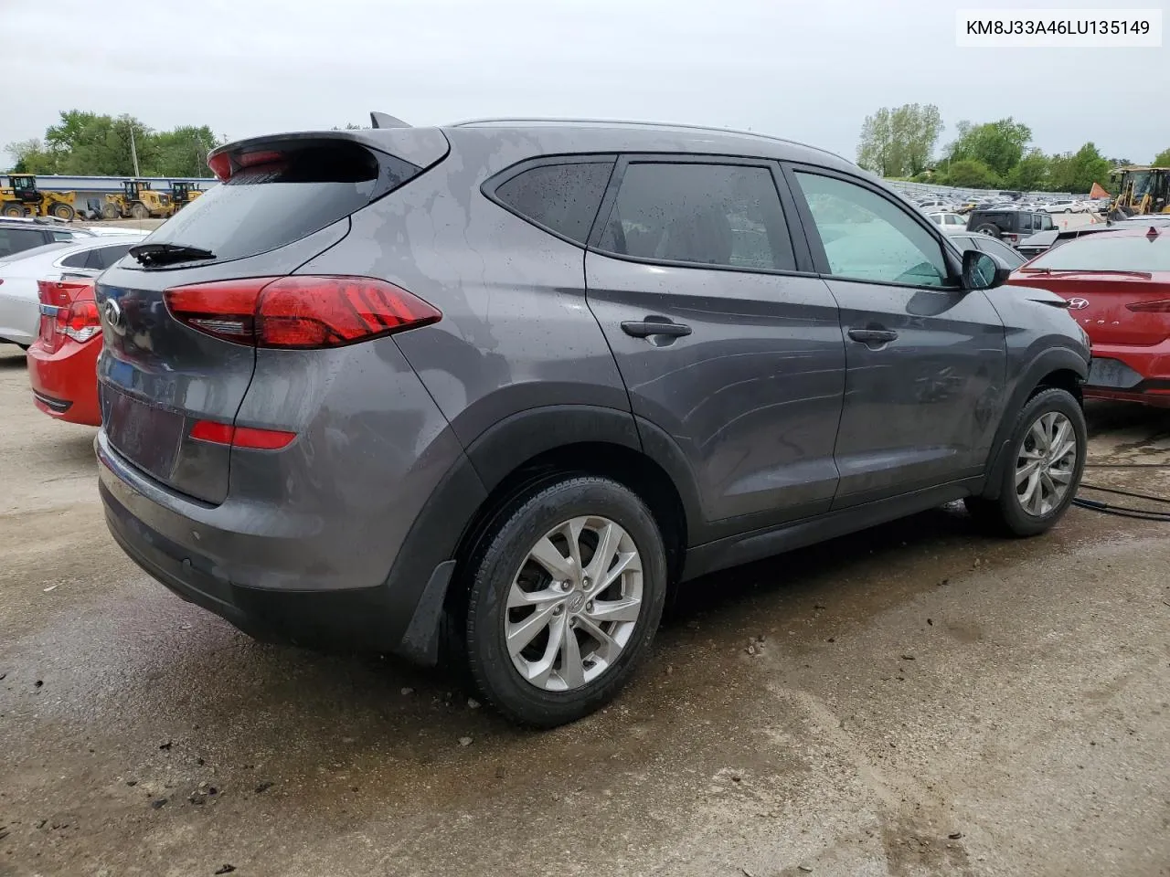 2020 Hyundai Tucson Limited VIN: KM8J33A46LU135149 Lot: 52535714