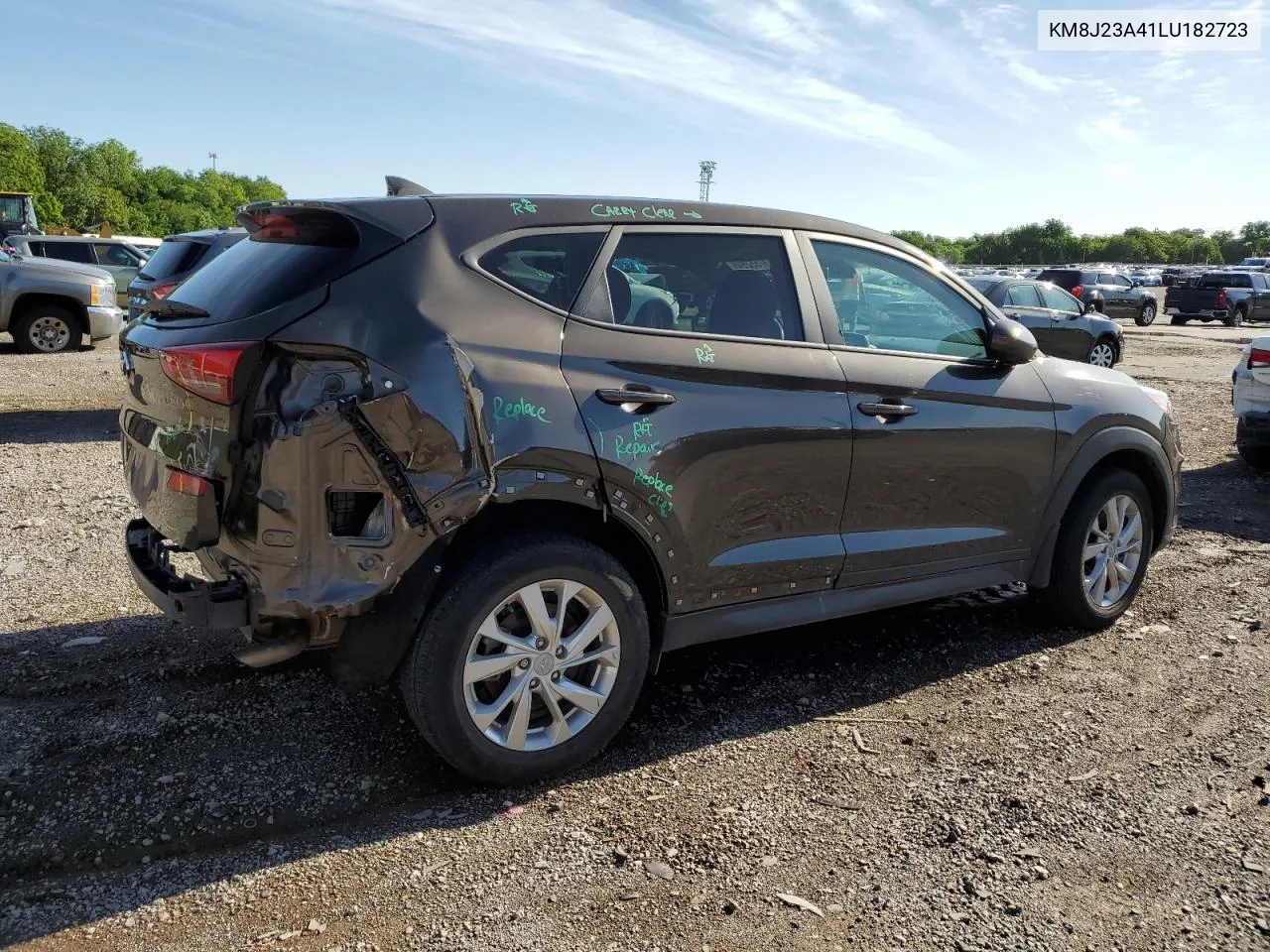 2020 Hyundai Tucson Se VIN: KM8J23A41LU182723 Lot: 53755254