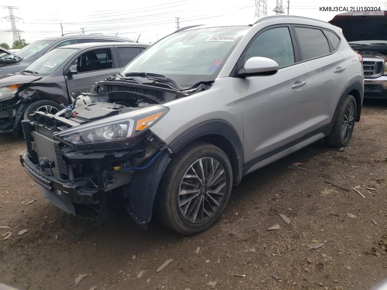 2020 Hyundai Tucson Limited VIN: KM8J3CAL2LU150304 Lot: 54260444