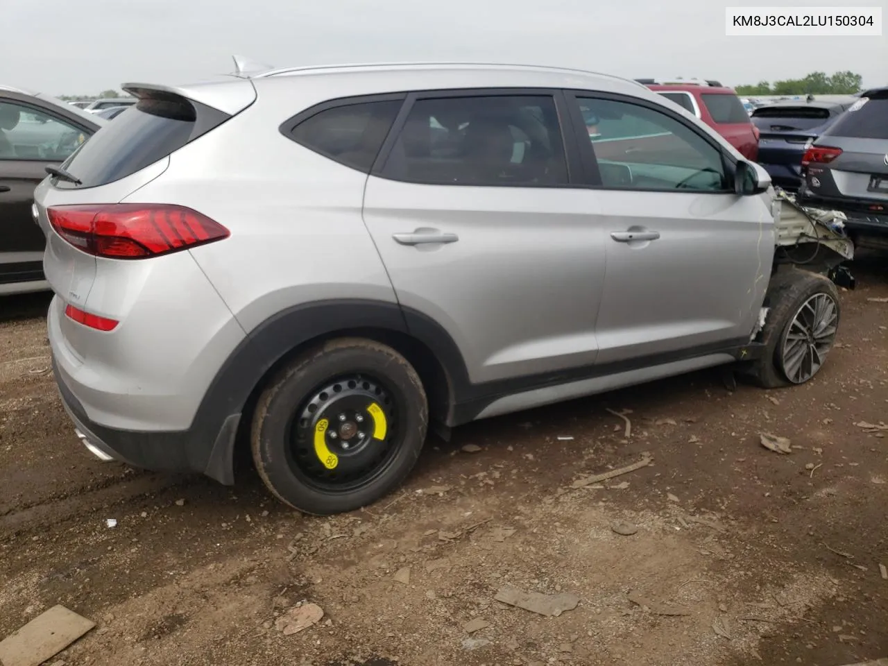 2020 Hyundai Tucson Limited VIN: KM8J3CAL2LU150304 Lot: 54260444