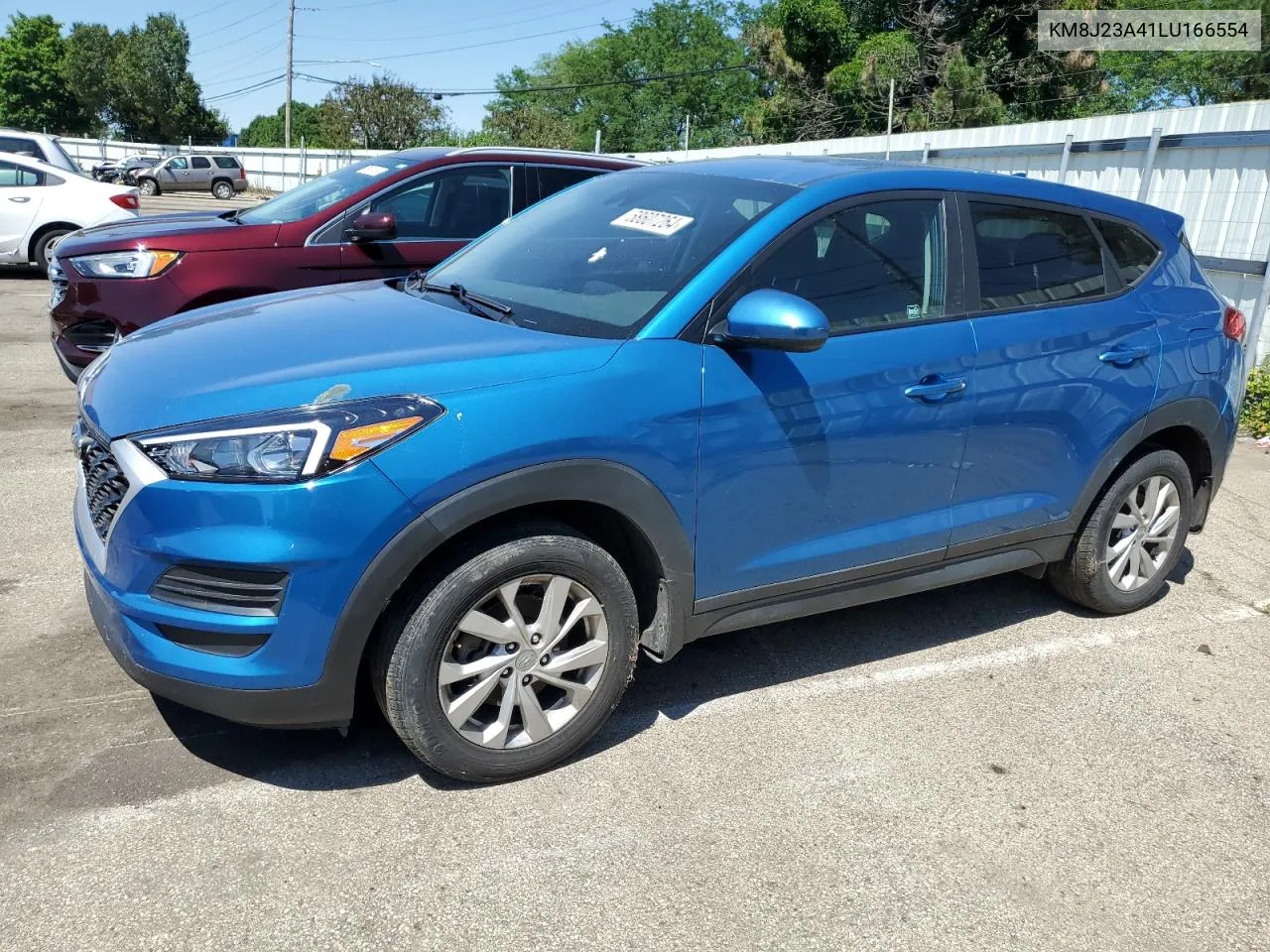 2020 Hyundai Tucson Se VIN: KM8J23A41LU166554 Lot: 58607264