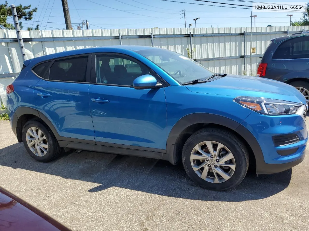 2020 Hyundai Tucson Se VIN: KM8J23A41LU166554 Lot: 58607264