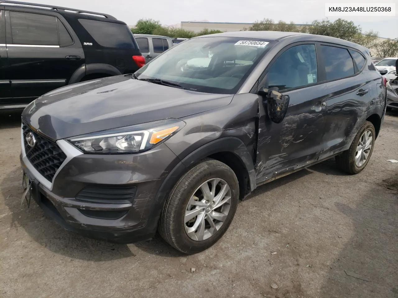 2020 Hyundai Tucson Se VIN: KM8J23A48LU250368 Lot: 58750654