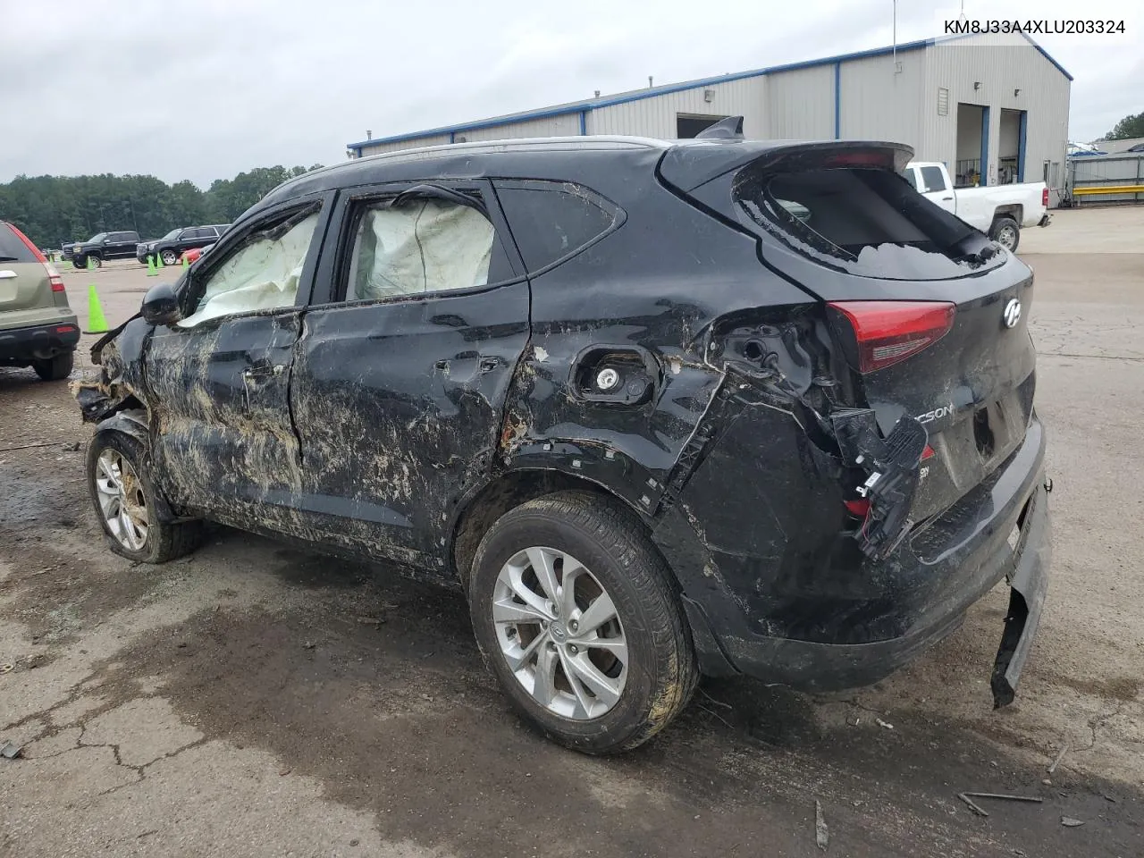 2020 Hyundai Tucson Limited VIN: KM8J33A4XLU203324 Lot: 59737894