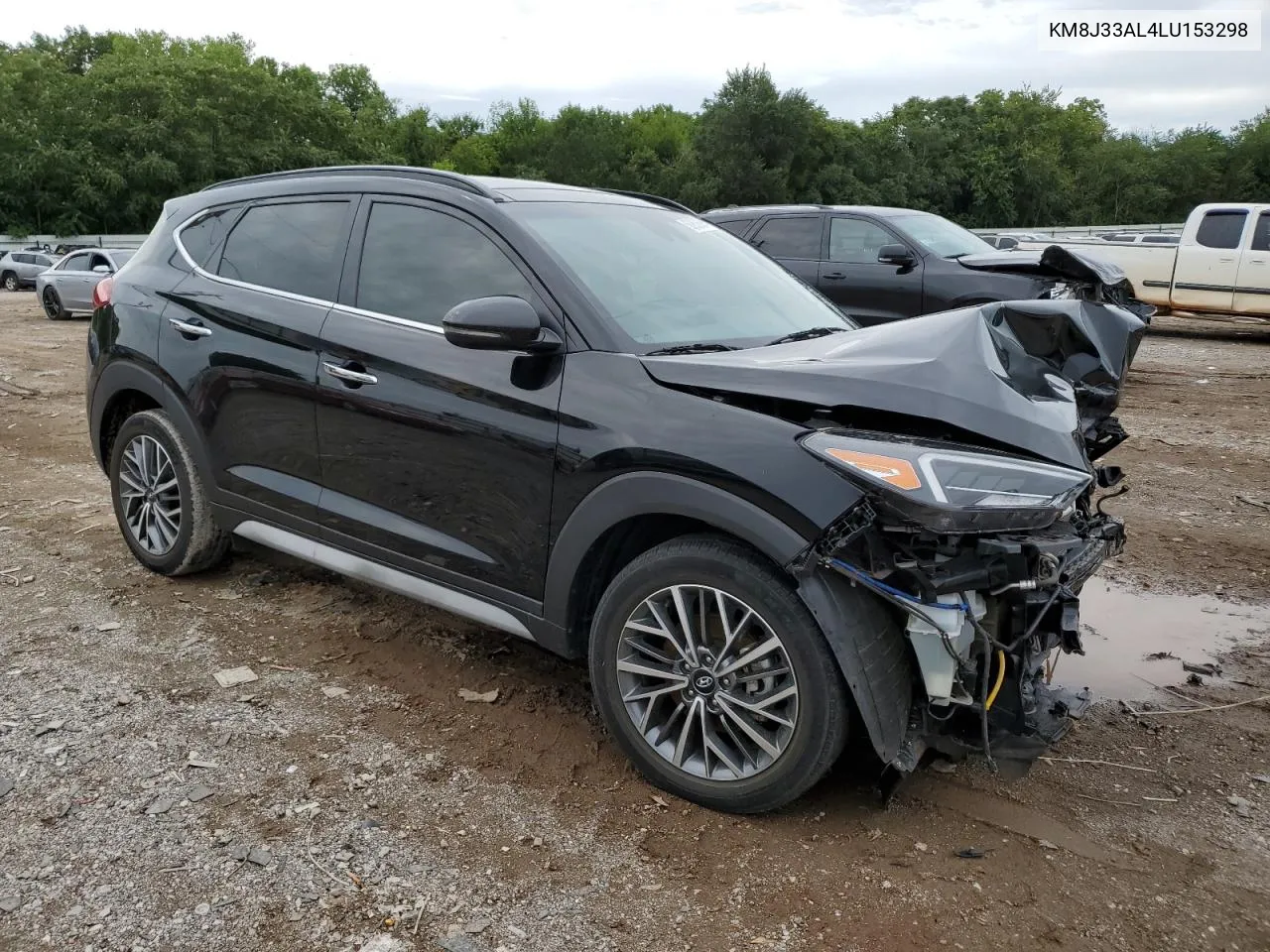 2020 Hyundai Tucson Limited VIN: KM8J33AL4LU153298 Lot: 60952694