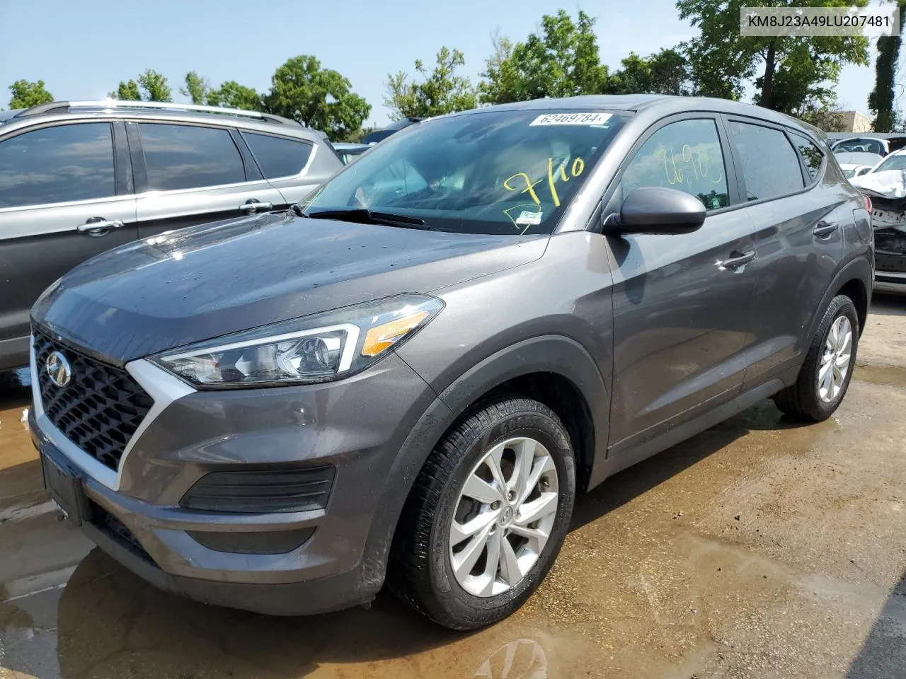 2020 Hyundai Tucson Se VIN: KM8J23A49LU207481 Lot: 62469784