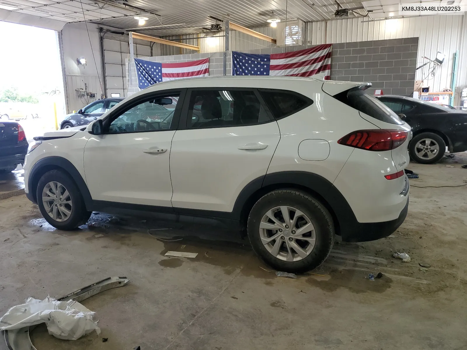 2020 Hyundai Tucson Limited VIN: KM8J33A48LU202253 Lot: 63446214