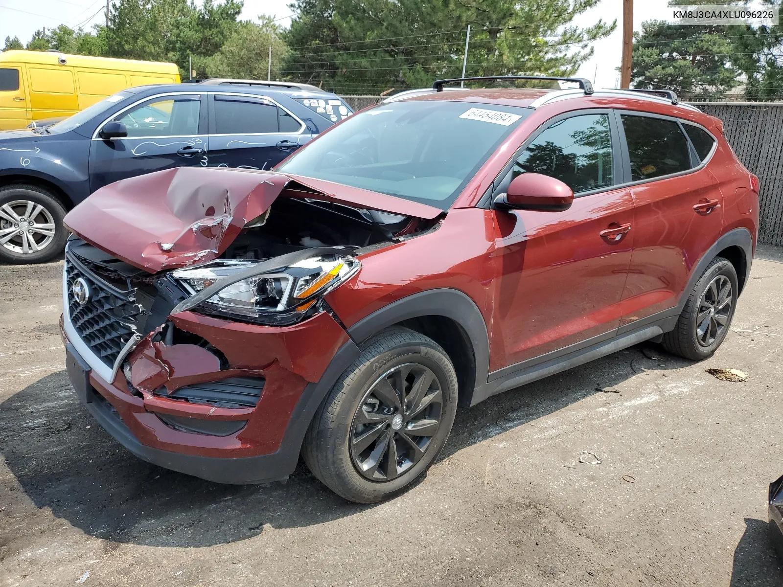 2020 Hyundai Tucson Limited VIN: KM8J3CA4XLU096226 Lot: 64454084