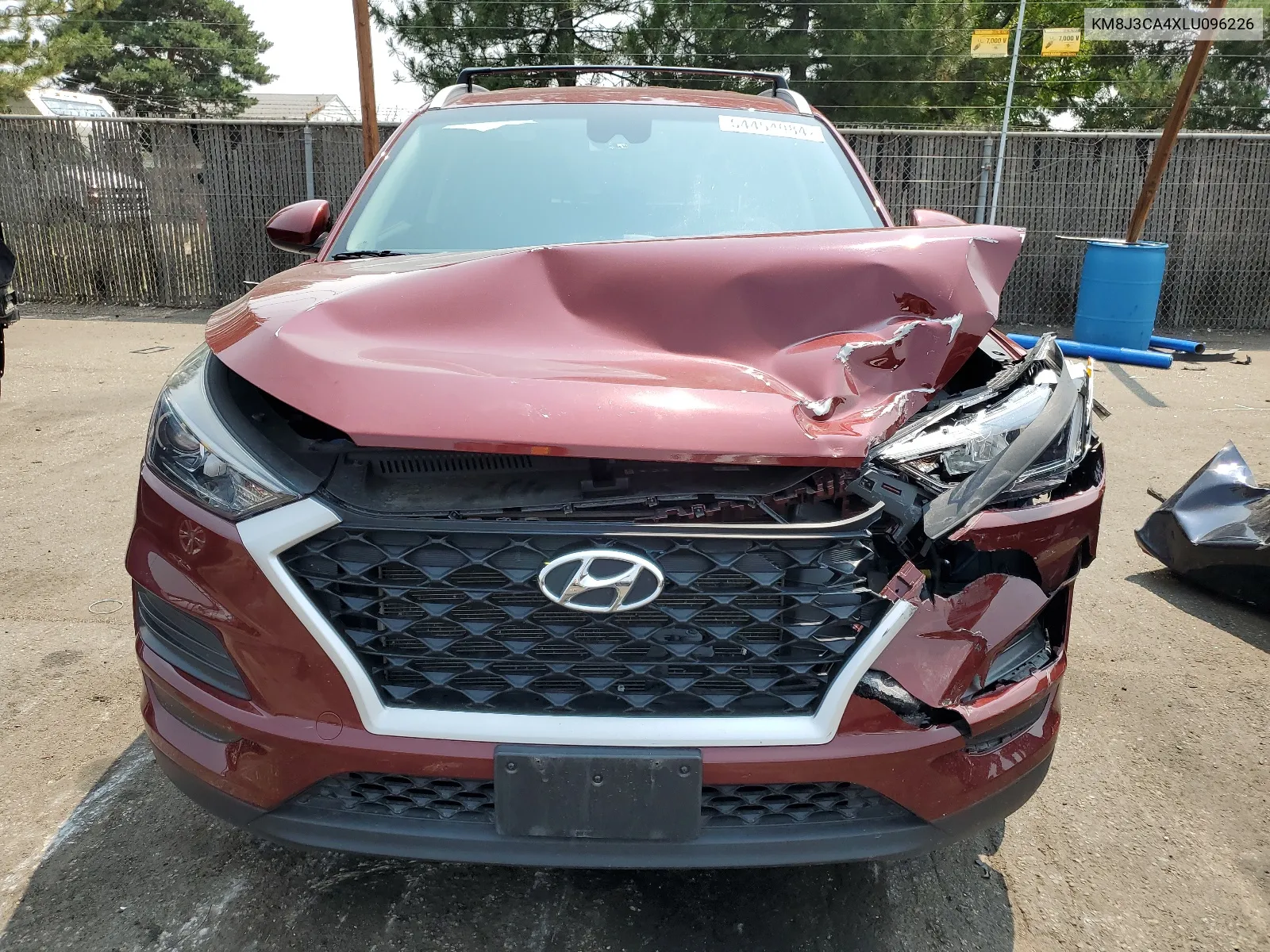 2020 Hyundai Tucson Limited VIN: KM8J3CA4XLU096226 Lot: 64454084