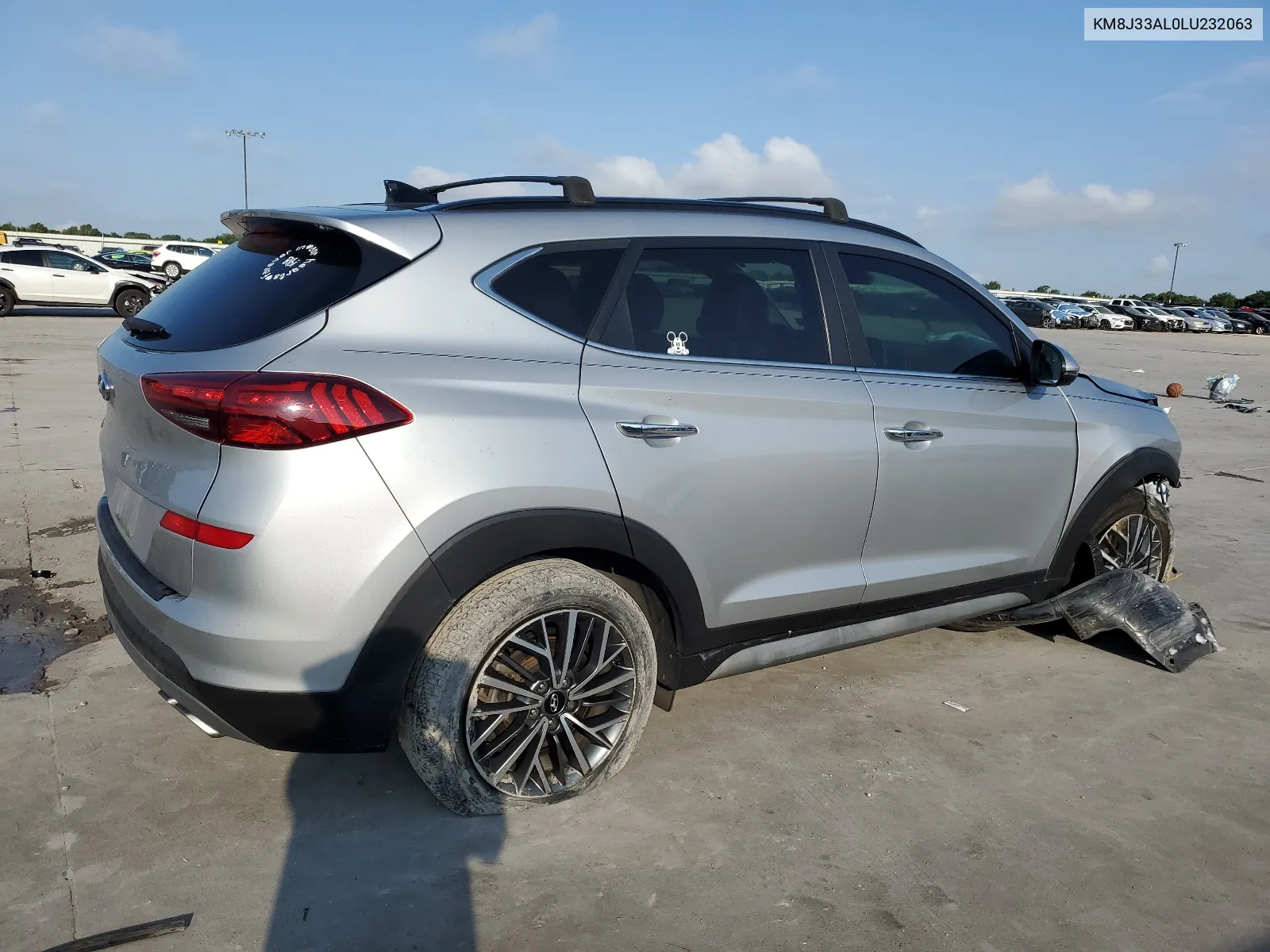 2020 Hyundai Tucson Limited VIN: KM8J33AL0LU232063 Lot: 64844964