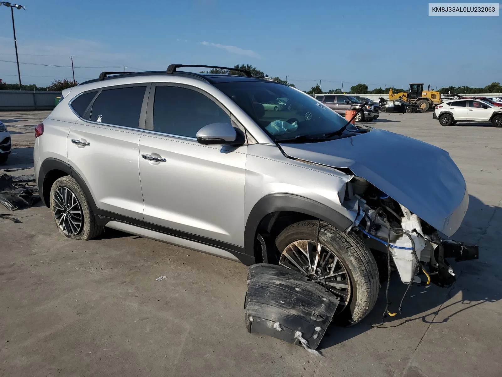 2020 Hyundai Tucson Limited VIN: KM8J33AL0LU232063 Lot: 64844964