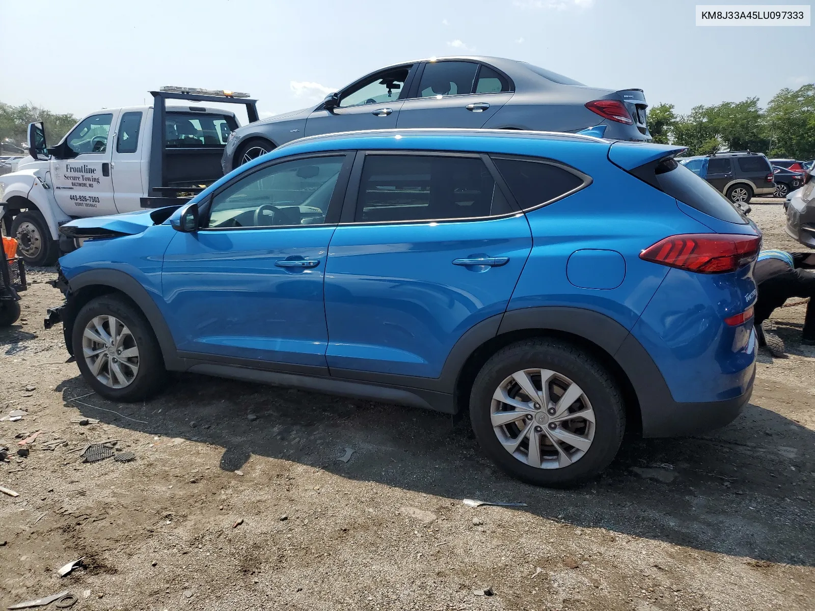 2020 Hyundai Tucson Limited VIN: KM8J33A45LU097333 Lot: 65353794