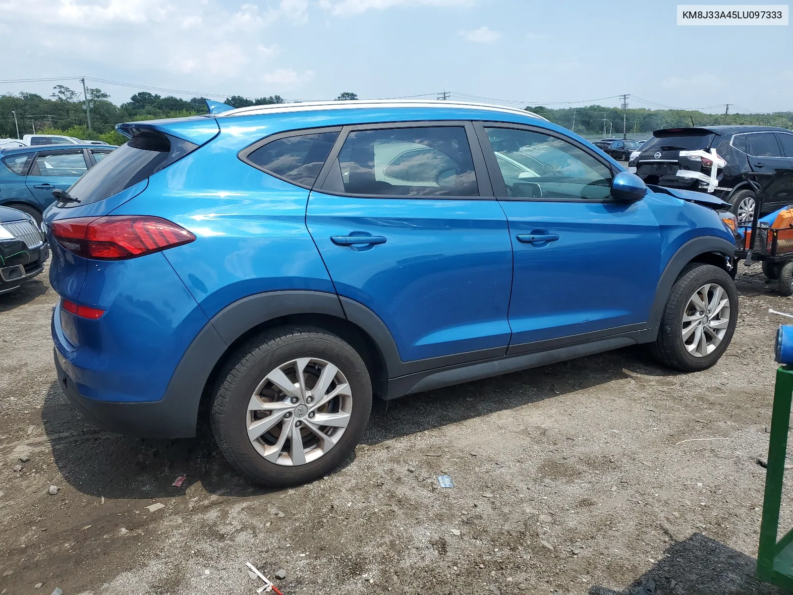 2020 Hyundai Tucson Limited VIN: KM8J33A45LU097333 Lot: 65353794