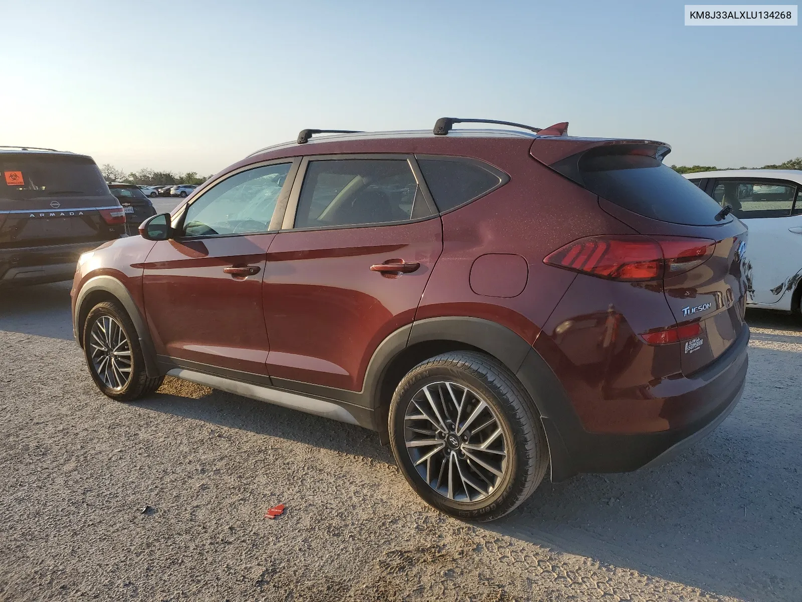 2020 Hyundai Tucson Limited VIN: KM8J33ALXLU134268 Lot: 65982234