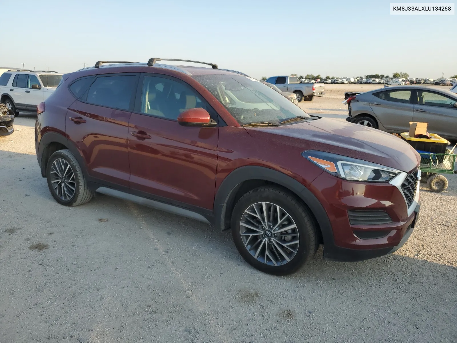 2020 Hyundai Tucson Limited VIN: KM8J33ALXLU134268 Lot: 65982234