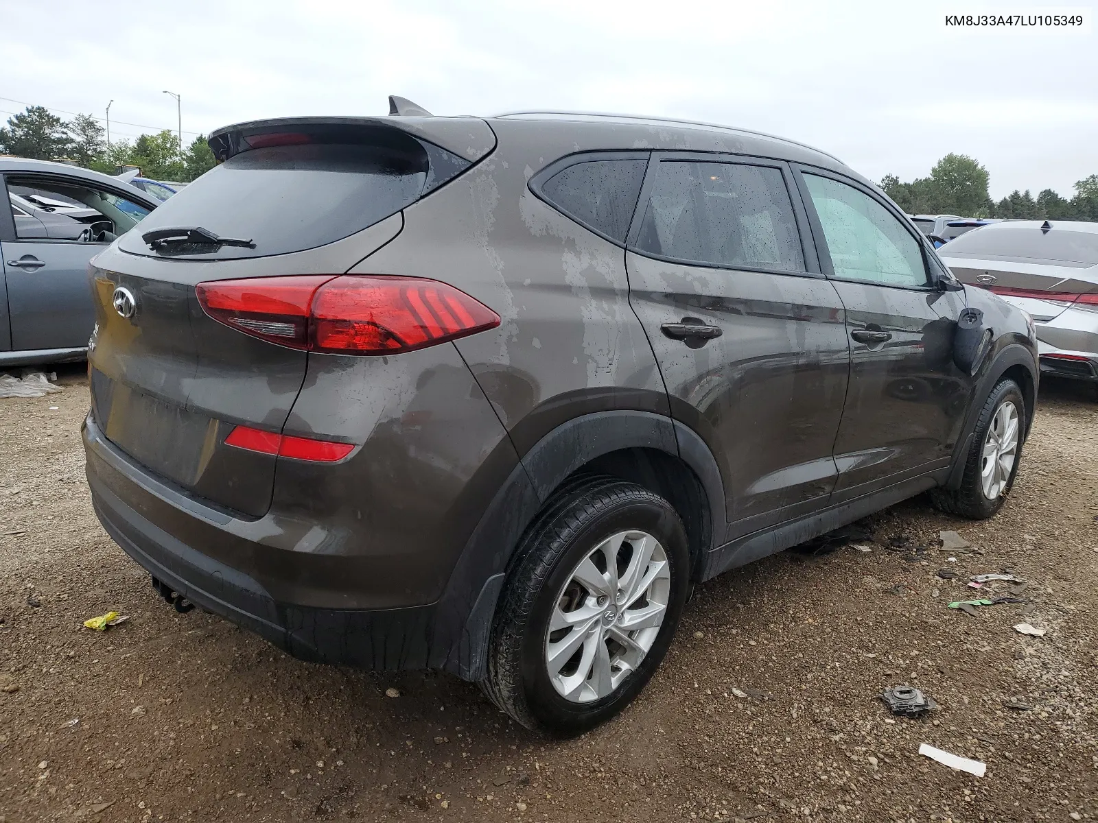 2020 Hyundai Tucson Limited VIN: KM8J33A47LU105349 Lot: 66346934